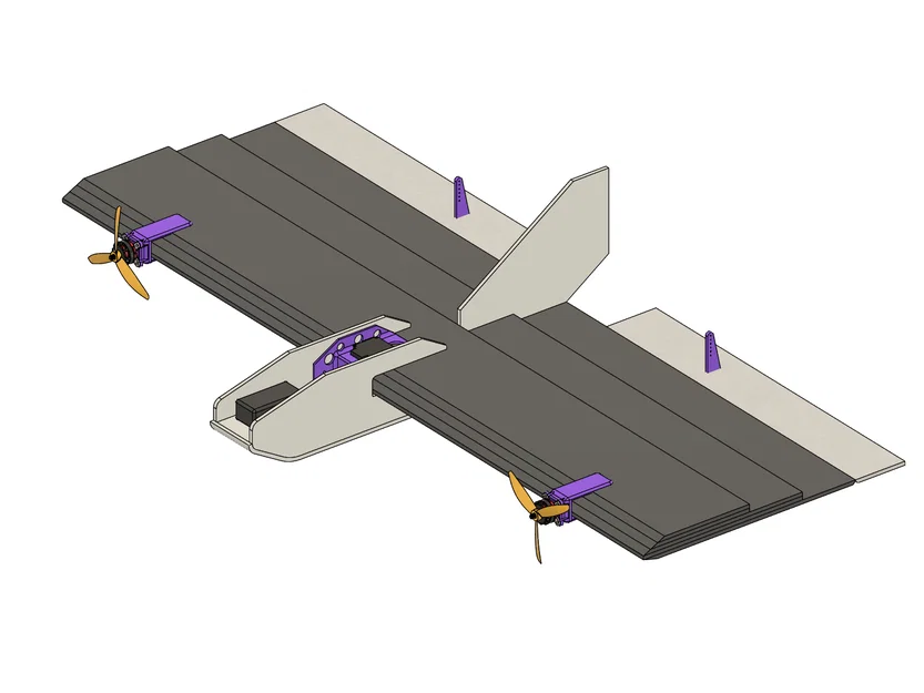 Máy bay RC (Ardupilot Flying Plank / Flying Wing) - Image 4