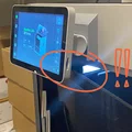 Bambu Lab X1C/X1 - Ngàm hạ màn hình Touch Screen Low Mount V2 (-21mm/-13mm) - Thumbnail 9