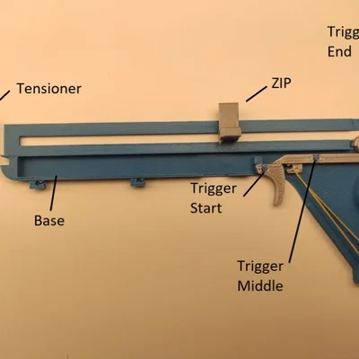 Bộ kết hợp paper plane launcher và glider v2 (50m+)