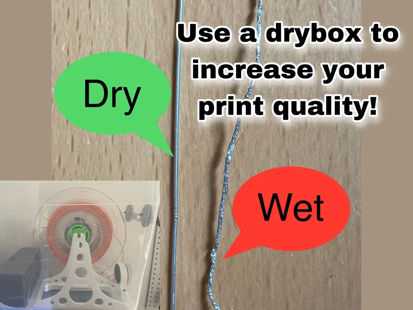 IKEA 365+ Drybox & Auto rewind Storage Box cho 2 spool (eSun/Extrudr/Spectrum/R3d...) - Image 1