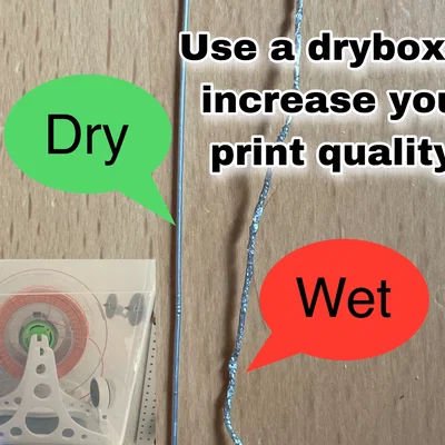 IKEA 365+ Drybox & Auto rewind Storage Box cho 2 spool (eSun/Extrudr/Spectrum/R3d...)