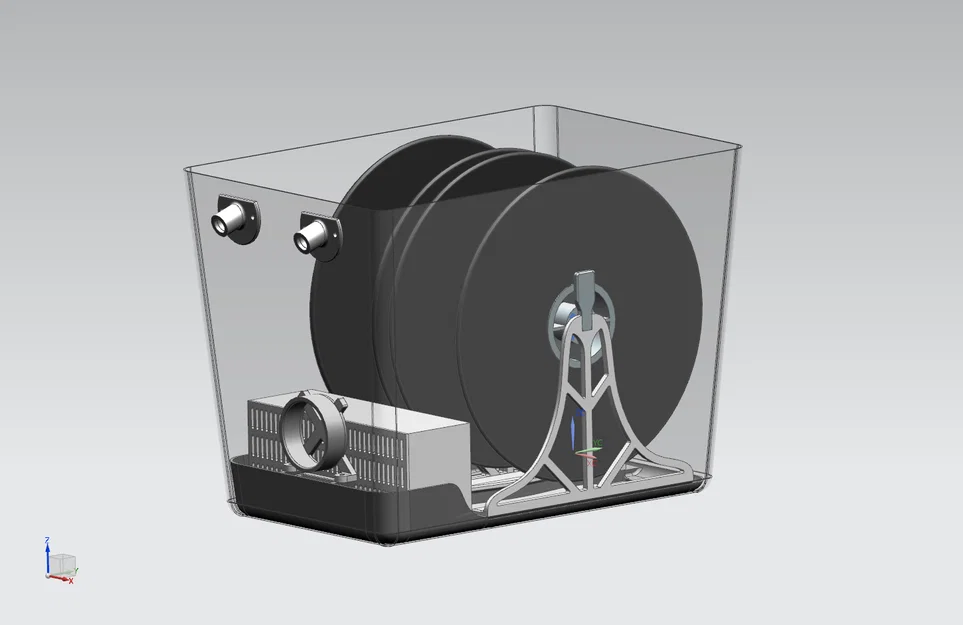 IKEA 365+ Drybox & Auto rewind Storage Box cho 2 spool (eSun/Extrudr/Spectrum/R3d...) - Image 4