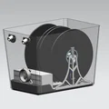 IKEA 365+ Drybox & Auto rewind Storage Box cho 2 spool (eSun/Extrudr/Spectrum/R3d...) - Thumbnail 4