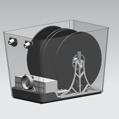 IKEA 365+ Drybox & Auto rewind Storage Box cho 2 spool (eSun/Extrudr/Spectrum/R3d...)