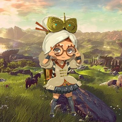 Nhân vật Zelda BOTW (The Legend of Zelda: Breath of the Wild) - 15 mẫu