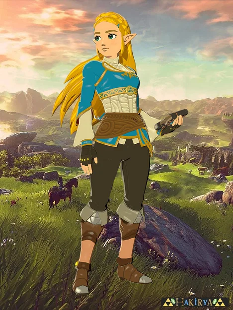 Nhân vật Zelda BOTW (The Legend of Zelda: Breath of the Wild) - 15 mẫu - Image 6