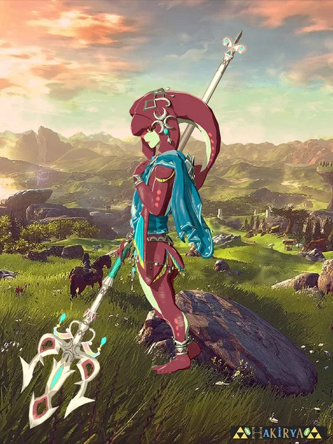 Nhân vật Zelda BOTW (The Legend of Zelda: Breath of the Wild) - 15 mẫu - Image 13