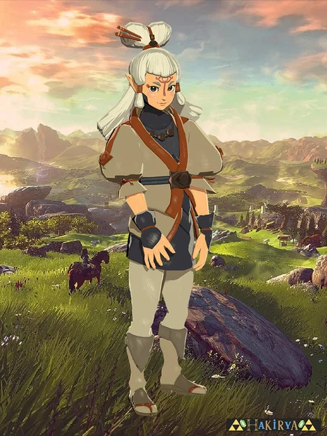 Nhân vật Zelda BOTW (The Legend of Zelda: Breath of the Wild) - 15 mẫu - Image 15