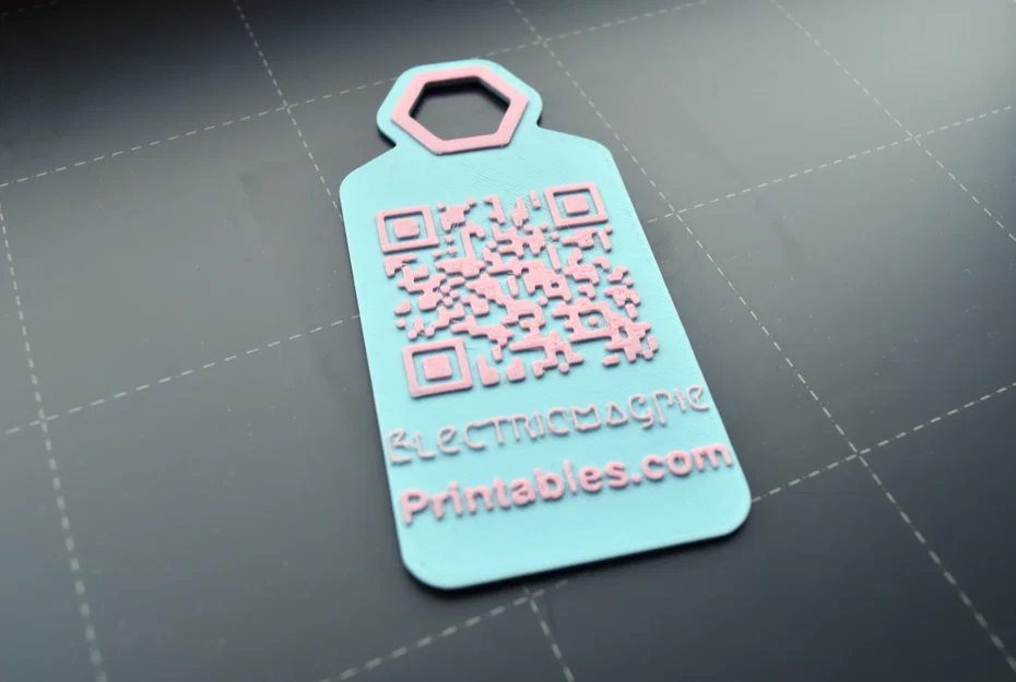 Móc khóa QR Code (QR Code Keychain) - Image 1