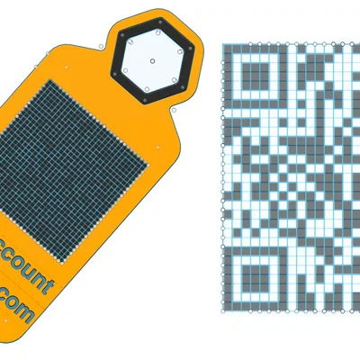 Móc khóa QR Code (QR Code Keychain)