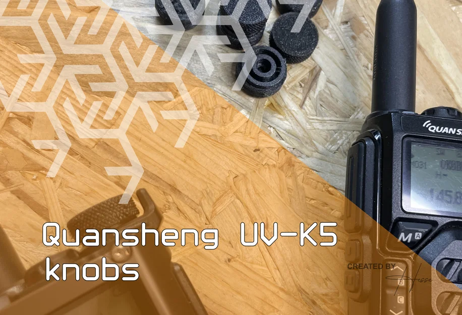 Núm vặn Quansheng UV-K5 - Knoflík pro Quansheng UV-K5 - Image 1