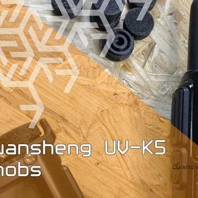 Núm vặn Quansheng UV-K5 - Knoflík pro Quansheng UV-K5