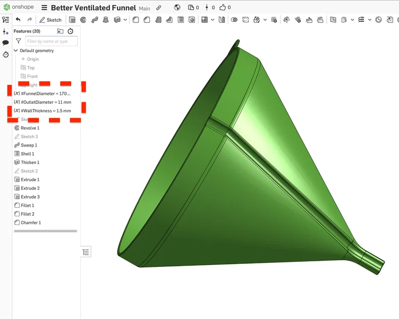 Phễu Thoáng Khí Tốt Hơn (Parametric) - Image 5