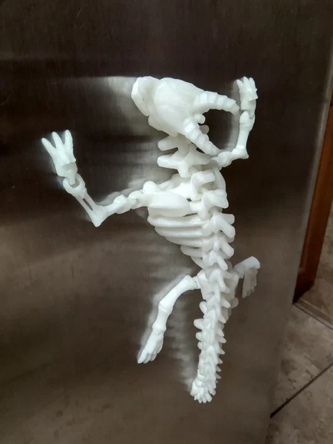 Rồng Xương Khớp Nối Nam Châm (Magnetic Articulated Skeleton Dragon) - Image 1