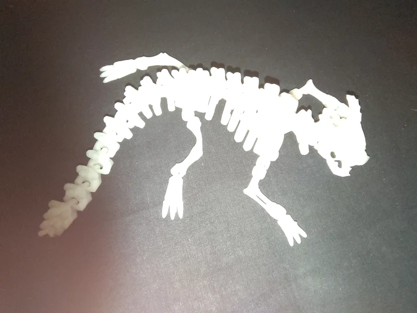 Rồng Xương Khớp Nối Nam Châm (Magnetic Articulated Skeleton Dragon) - Image 3