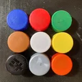 Bộ Tổ Chức Lưu Trữ Móc Khóa Từ Nắp Chai Nhựa Tái Chế – Nhiều Kiểu - Thumbnail 6