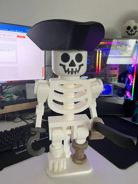 Chân đế trưng bày mô hình Lego Skeleton in 3D - Image 2