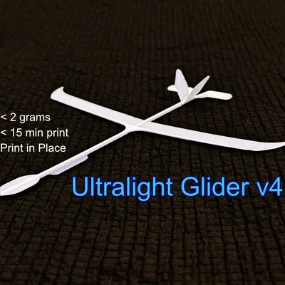 Glider siêu nhẹ 2g Ultralight (print in place)
