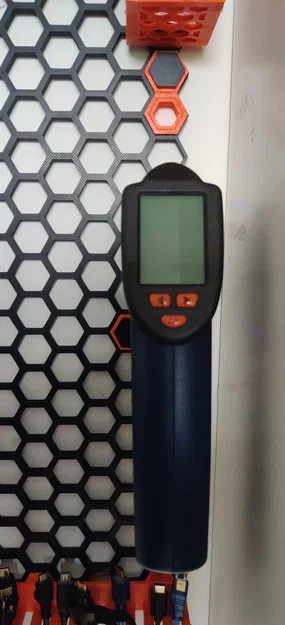 Giá treo súng đo nhiệt độ hồng ngoại cho Honeycomb Storage Wall - Image 2