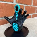Móc khóa hình bánh xe 3D cực ngầu - Phụ kiện cá tính cho người yêu xe - Thumbnail 2