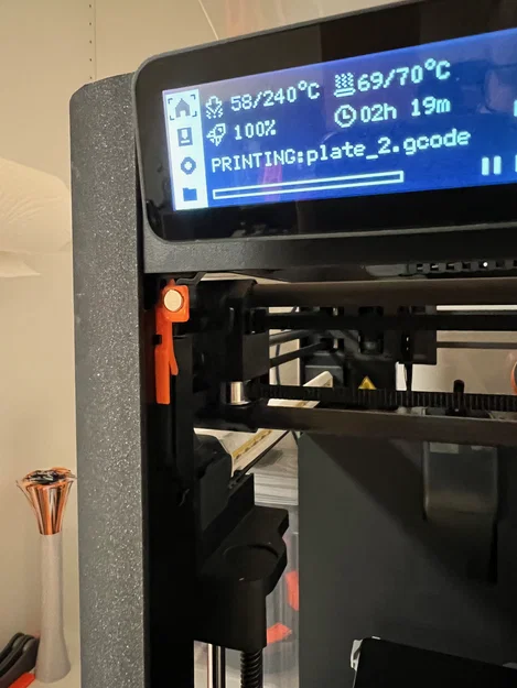 P1P Vision Enclosure - Cửa lật (bản lề bên phải) - Image 2