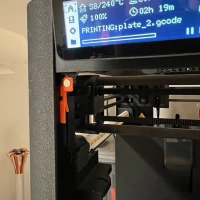 P1P Vision Enclosure - Cửa lật (bản lề bên phải)