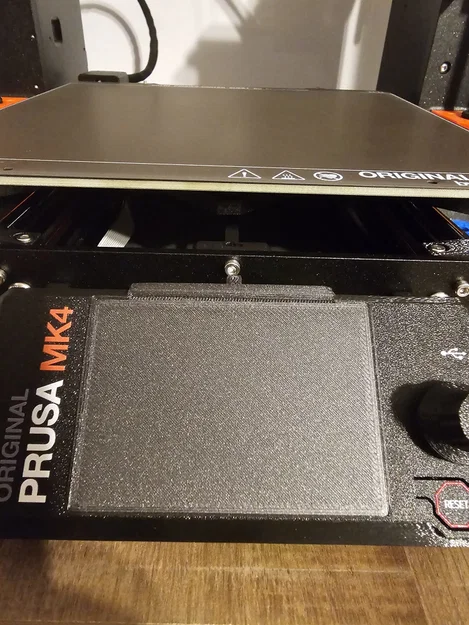 Nắp che bụi màn hình LCD cho máy in Prusa MK4 đơn giản - Image 1