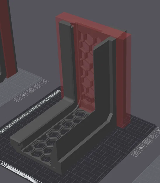 P1P ARC AMS Stand Riser Holder / X1C / P1S – Dễ In - Image 3