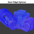 Fidget Spinner Bánh Răng Hình Bầu Dục Độc Đáo - Tự In 3D - Thumbnail 4