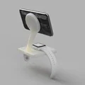 Đế sạc MagSafe 2 trong 1 cho iPhone và Apple Watch - Thumbnail 1