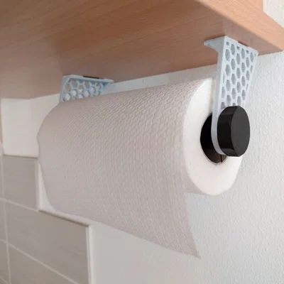 Giá treo giấy lau bếp ren (Threaded paper towel holder)