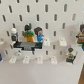 Giá treo Lego lên bảng IKEA Skadis (Sử dụng Skadis Lock System) - Thumbnail 2