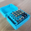 Hộp Nozzle Trơn (print-in-place, cho 25 nozzle MK8/V6/Volcano) - Thumbnail 1
