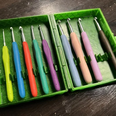 Hộp móc len tham số (Parametric Crocheting Hook Box)