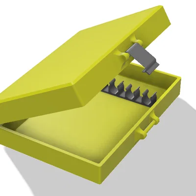Hộp móc len tham số (Parametric Crocheting Hook Box)