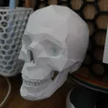 Mô hình đầu lâu Low Poly trang trí cho Honeycomb Storage Wall - Thumbnail 1