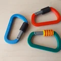 Móc carabiner khóa vặn (UPDATE-2) - Thumbnail 1