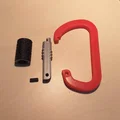 Móc carabiner khóa vặn (UPDATE-2) - Thumbnail 2