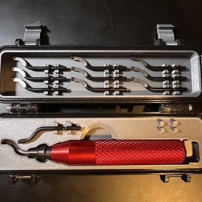 Insert hộp deburring tool chỉnh sửa (AFA Tooling) - kiểu Rugged Box