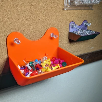 Hộp đựng ghim cho bảng cork (Cork Board Bin)
