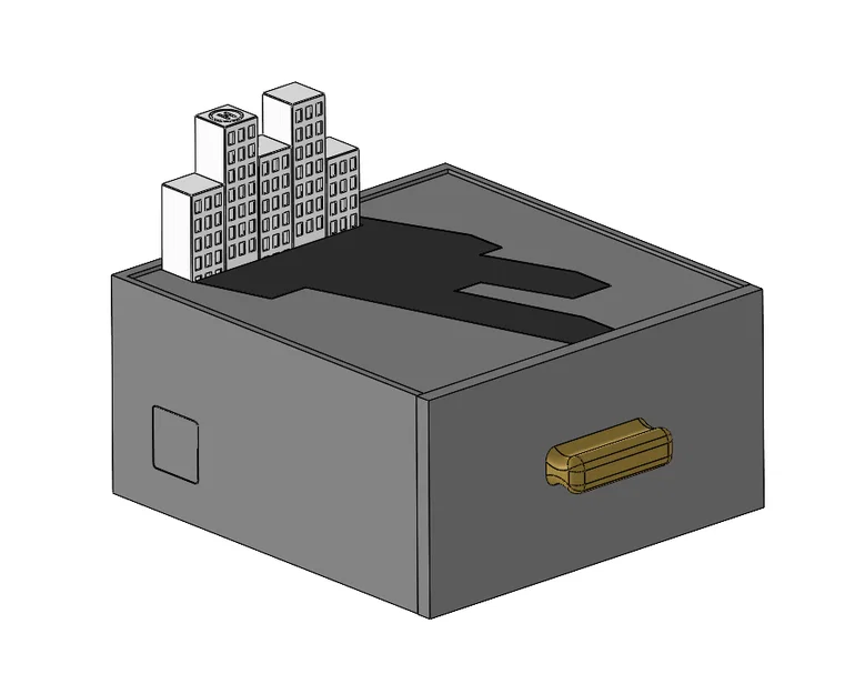 sKysCraPers PUZZLE – Puzzle SKYSCRAPERS karakuri bản in 3D - Image 2