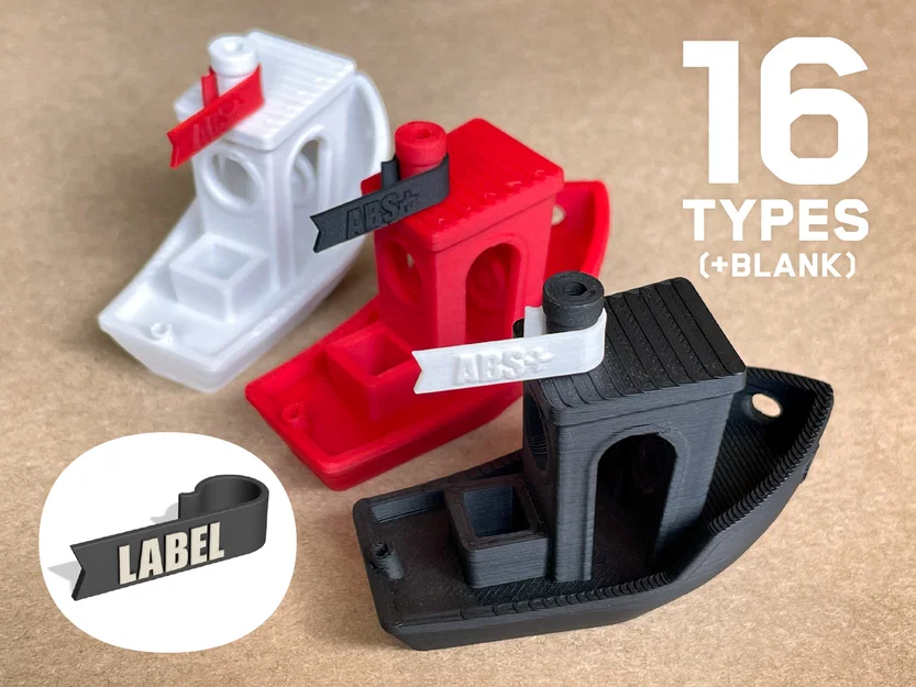 Clip Tag cho Benchy (Tùy chỉnh được) - Image 1
