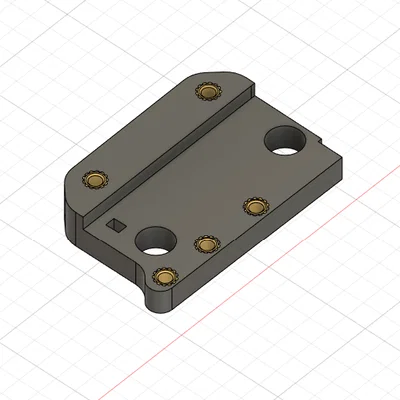 Ngàm gắn StealthBurner cho máy in 3D Ender 3 V2 Neo
