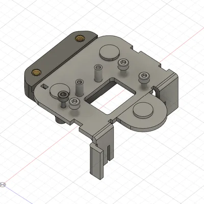 Ngàm gắn StealthBurner cho máy in 3D Ender 3 V2 Neo