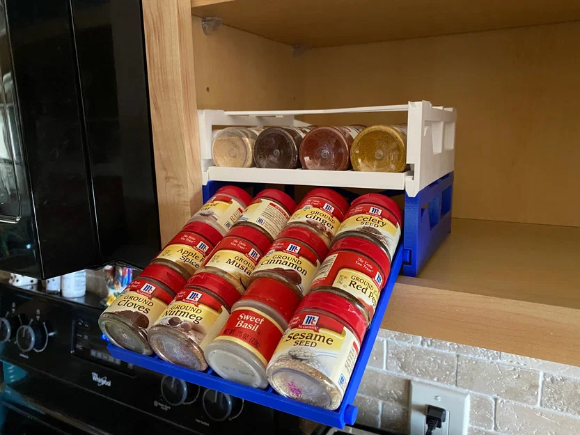 Kệ Gia Vị Xếp Chồng (Stackable Spice Rack) - Image 2