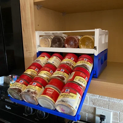 Kệ Gia Vị Xếp Chồng (Stackable Spice Rack)