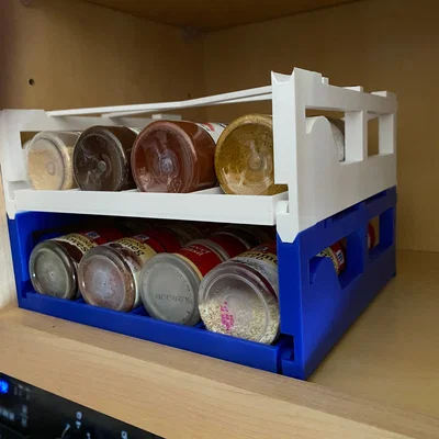Kệ Gia Vị Xếp Chồng (Stackable Spice Rack)