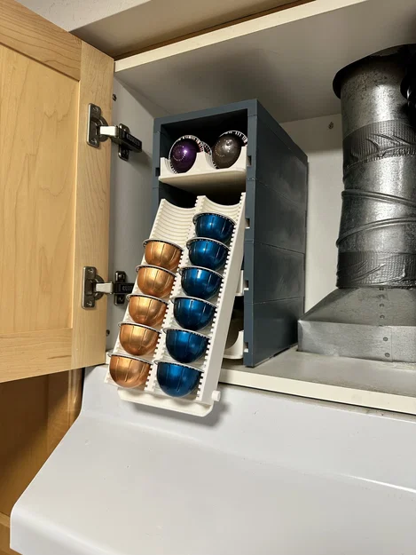 Khay ngăn kéo đựng viên Nespresso Vertuo (Nespresso Vertuo Capsule Pod Dispenser) - Image 1