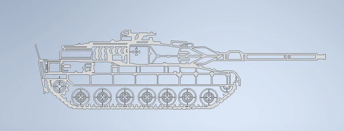 Xe tăng chiến Leopard 2A7 (Kampfpanzer) - Image 5