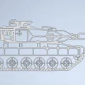 Xe tăng chiến Leopard 2A7 (Kampfpanzer) - Thumbnail 5